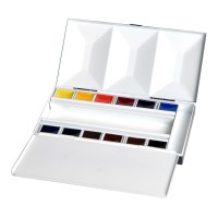 BLOCKX Watercolour Half Pan Bijou Box 12 Set